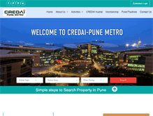 Tablet Screenshot of credaipune.org